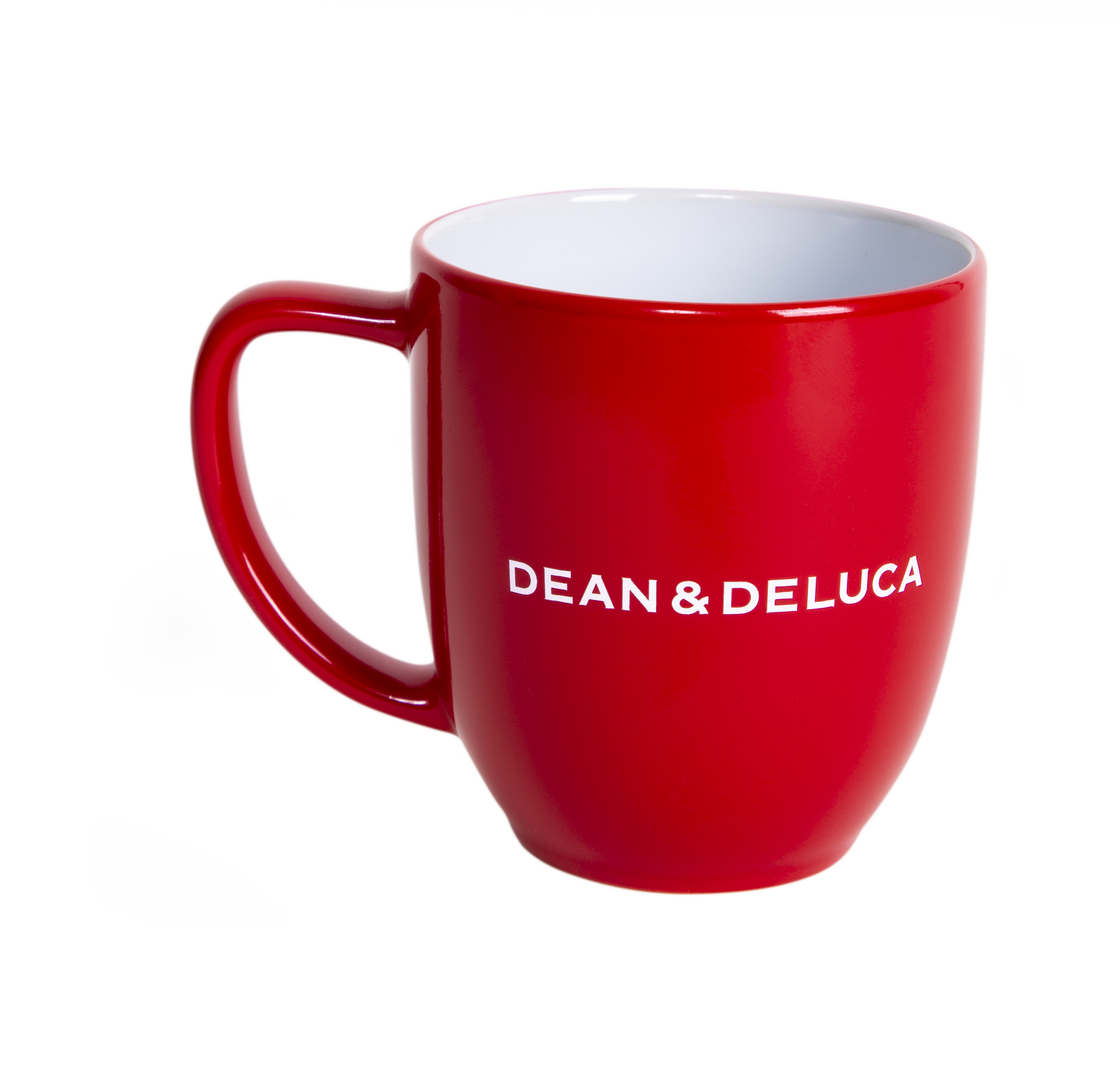 DEAN&DELUCA HAPPY HEART MUG RED