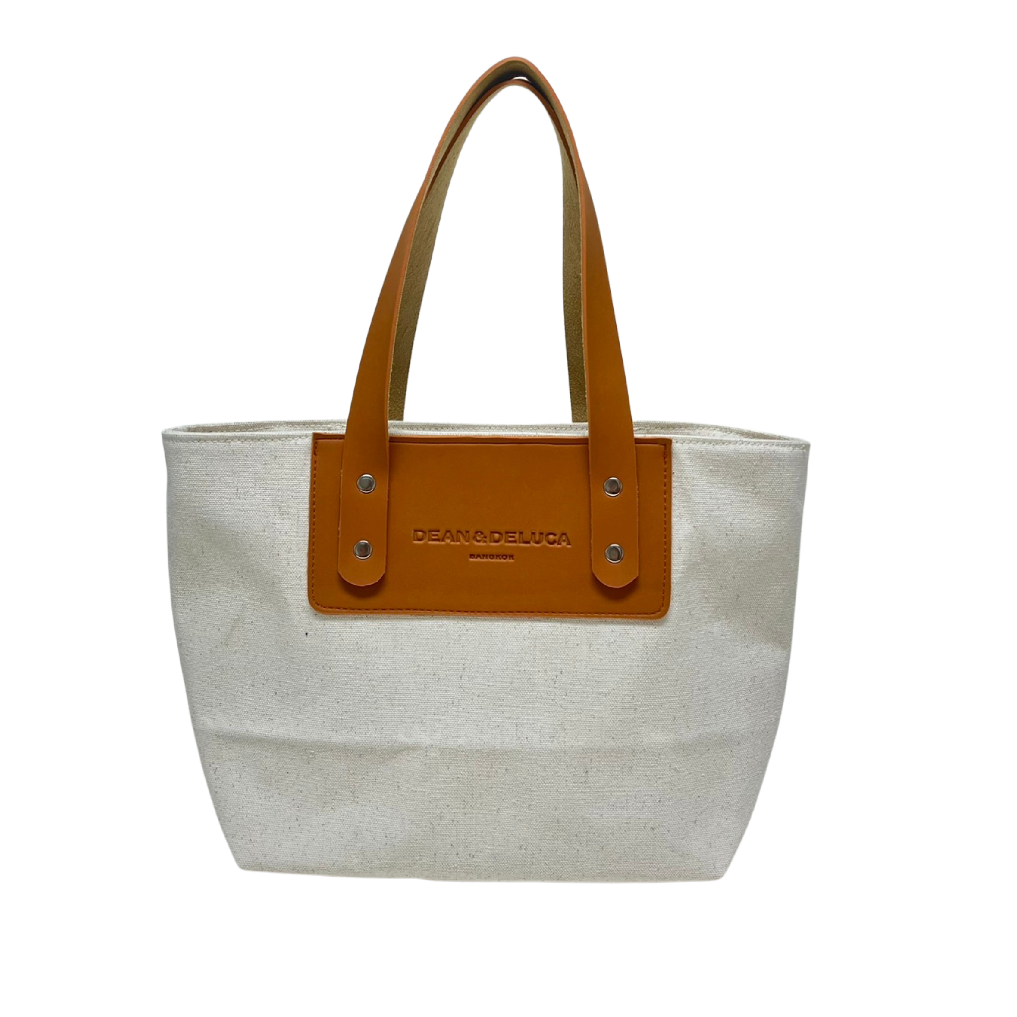 D&D BANGKOK GIORGIO NATURAL & TAN TOTE BAG