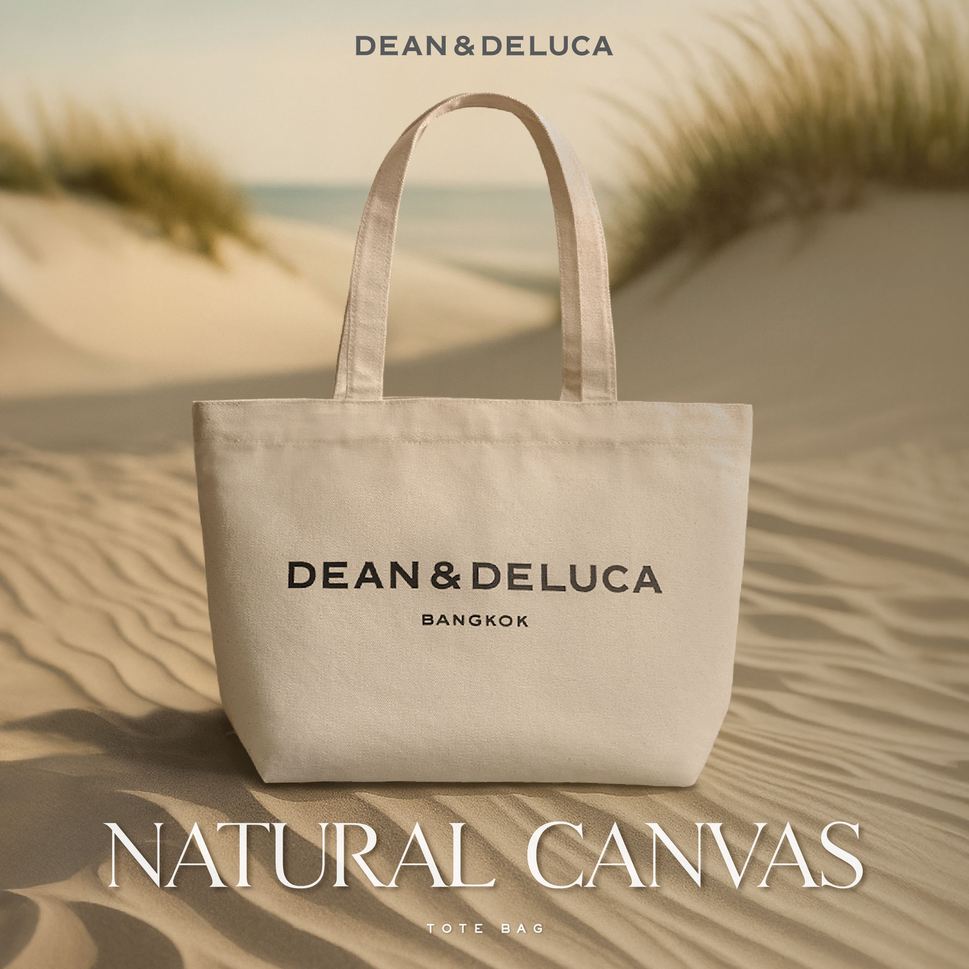 DEAN&DELUCA BANGKOK NATURAL CANVAS XL