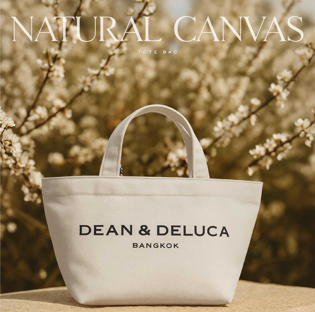 DEAN&DELUCA  BANGKOK NATURAL CANVAS S