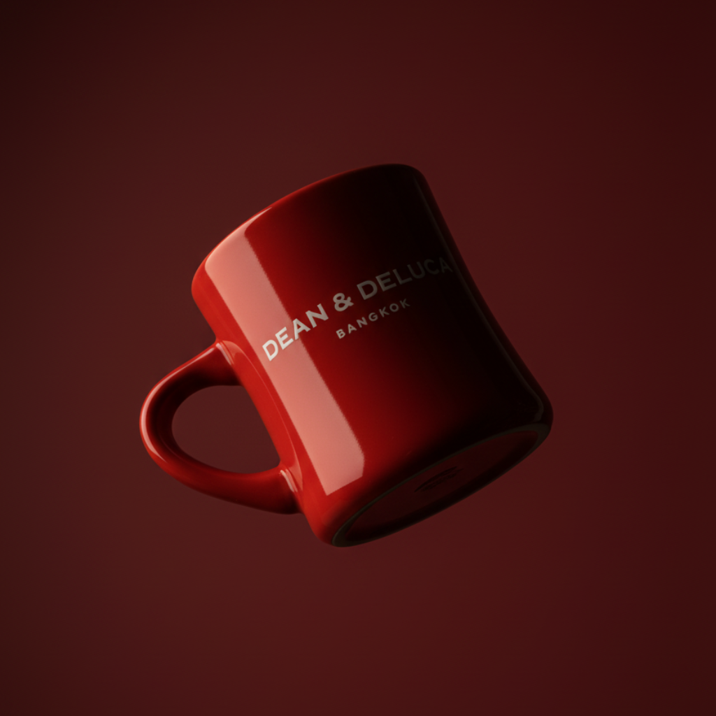 DEAN&DELUCA  BANGKOK DINER RED MUG