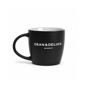 DEAN&DELUCA BANGKOK CAPPUCCINO MUG MATTE BLACK/GREY